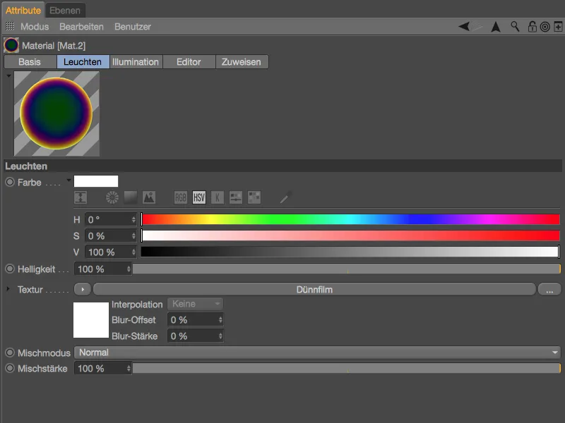 Neu in Release 18 – Seifenblasen mit dem Dünnfilm-Shader