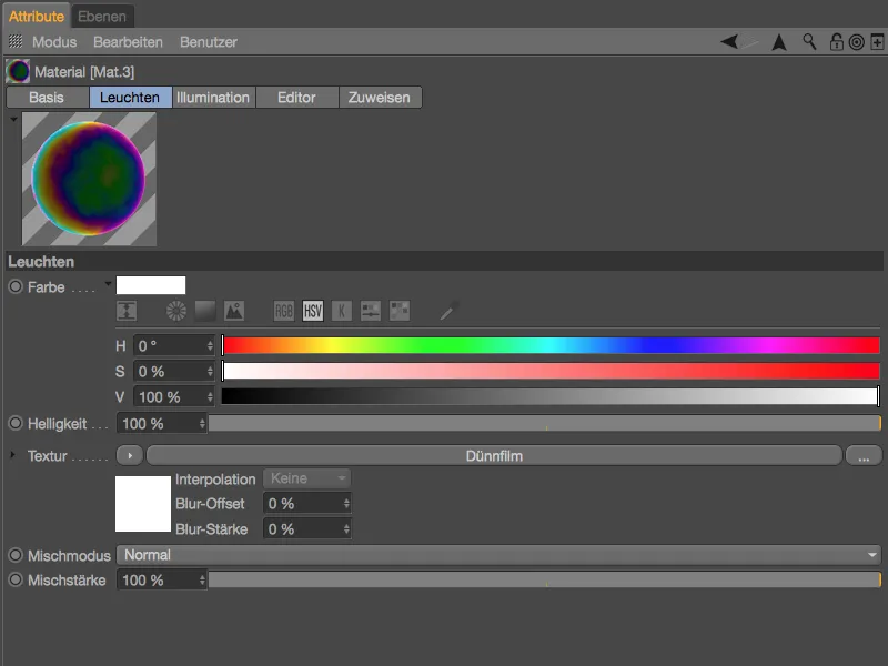 Neu in Release 18 – Seifenblasen mit dem Dünnfilm-Shader