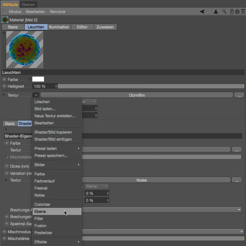Neu in Release 18 – Seifenblasen mit dem Dünnfilm-Shader
