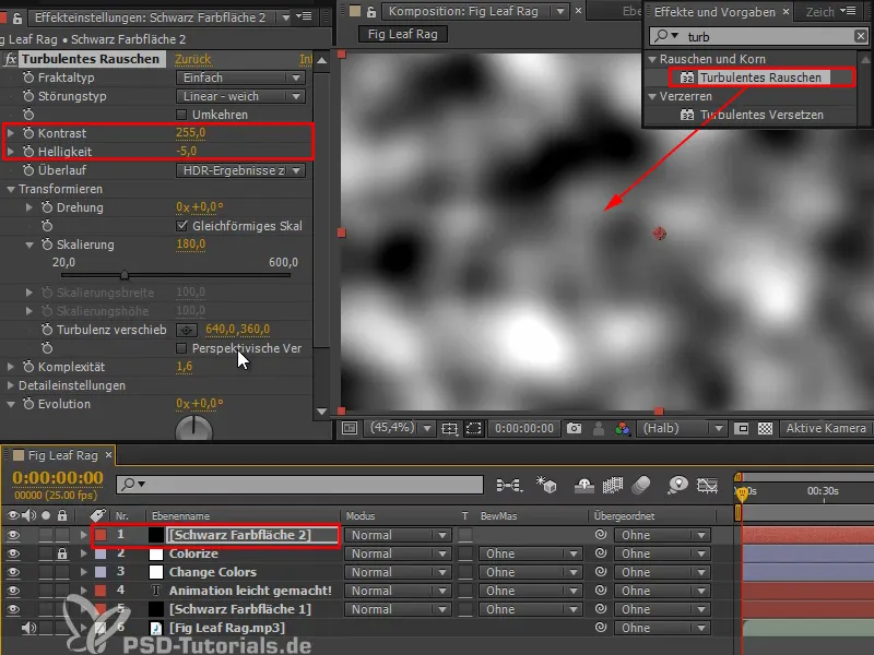 Animation leicht gemacht: Das Textflackern