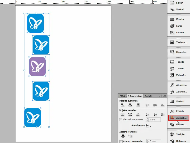 Tipps & Tricks zu Adobe InDesign: Ausrichten