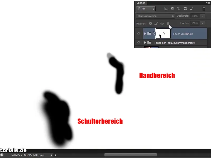 Photoshop-Composing - Feuer und Eis - Teil 07: Echtes Feuer im Bild platzieren