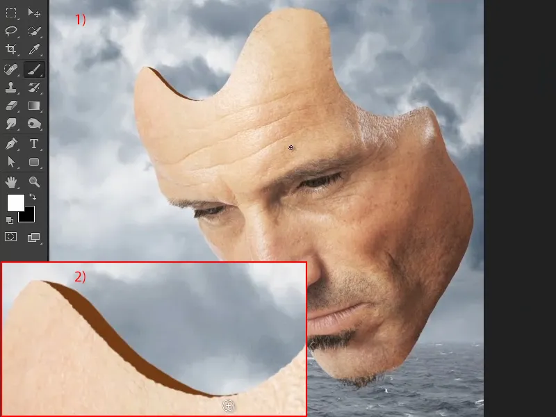 Photoshop-Composing - Das Orakel des Meeres - Teil 07: Der Maske Tiefe verleihen
