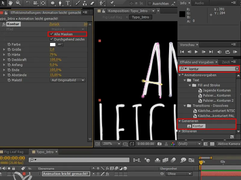 Animation leicht gemacht: Strichanimation