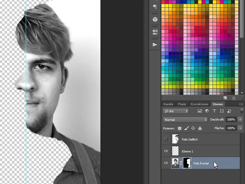Der Zwei-Gesichter-Effekt in Photoshop