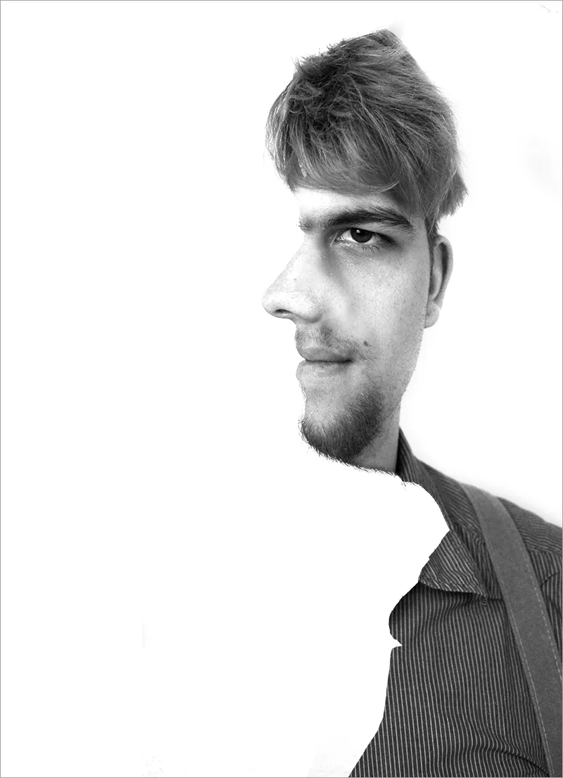 Der Zwei-Gesichter-Effekt in Photoshop