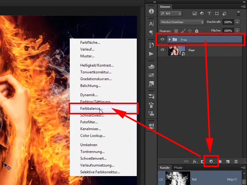 Photoshop-Composing - Feuer und Eis - Teil 09: Der eisige Look des Mannes
