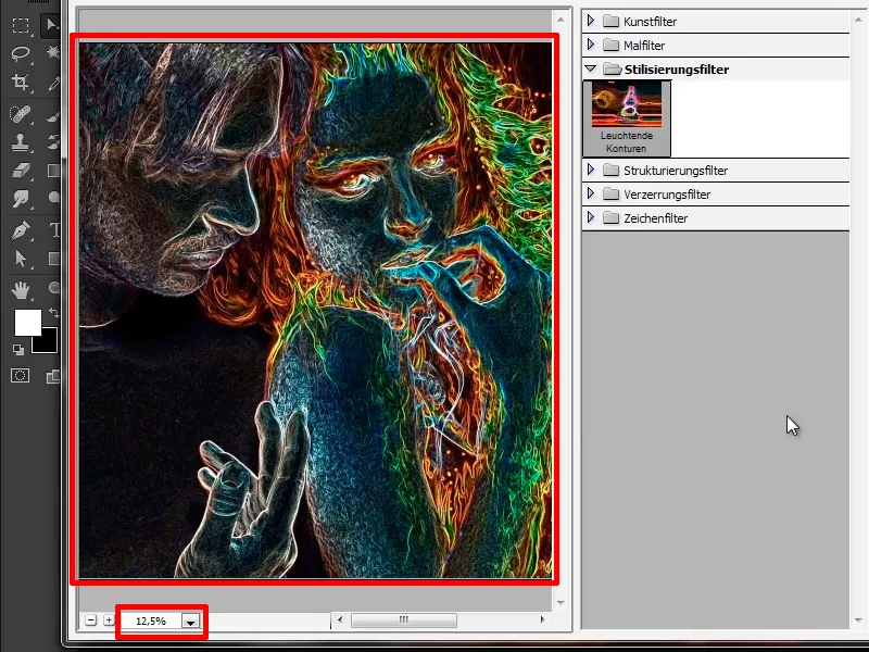 Photoshop-Composing - Feuer und Eis - Teil 09: Der eisige Look des Mannes