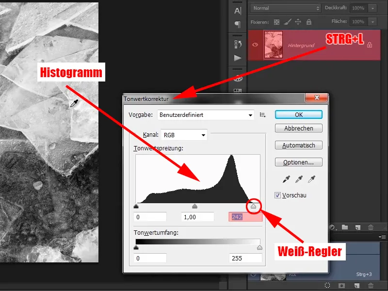 Photoshop-Composing - Feuer und Eis - Teil 09: Der eisige Look des Mannes