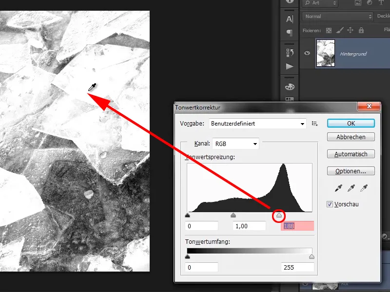 Photoshop-Composing - Feuer und Eis - Teil 09: Der eisige Look des Mannes