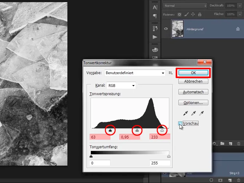 Photoshop-Composing - Feuer und Eis - Teil 09: Der eisige Look des Mannes