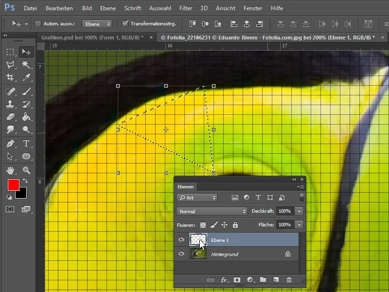 Der Low-Poly-Effekt in Photoshop