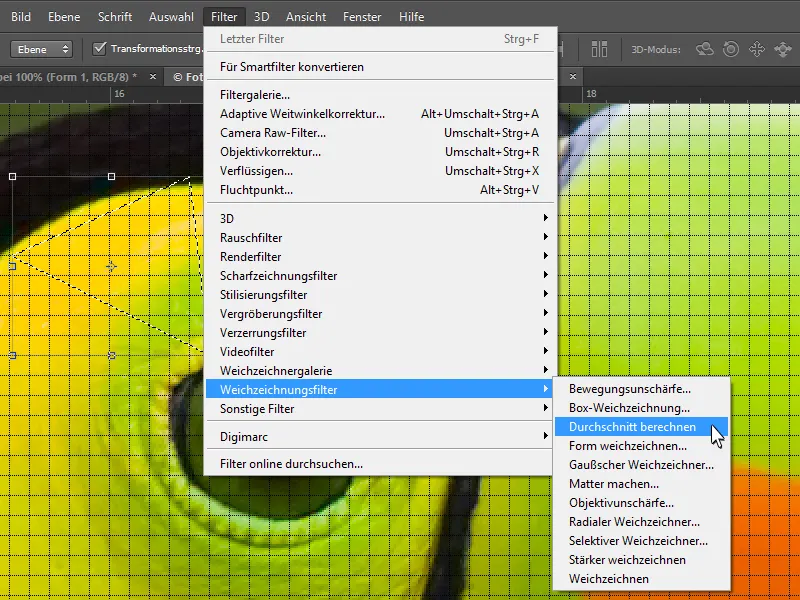 Der Low-Poly-Effekt in Photoshop