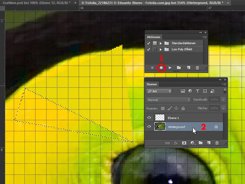 Der Low-Poly-Effekt in Photoshop