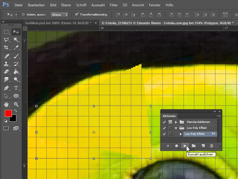 Der Low-Poly-Effekt in Photoshop