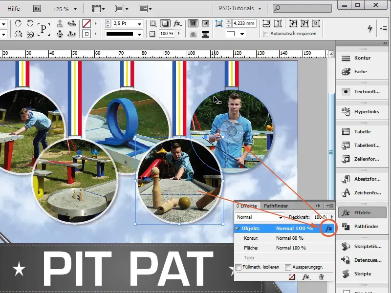 Tipps &amp; Tricks zu Adobe InDesign: Effekte schnell auf andere Objekte anwenden