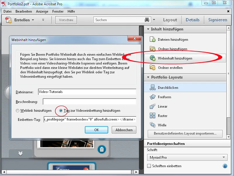 PDF-Portfolios mit Acrobat - Teil 2