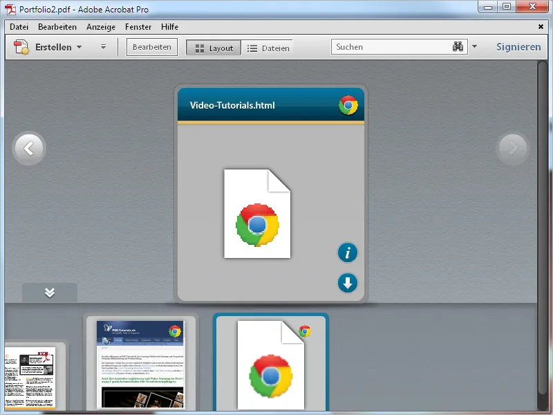 PDF-Portfolios mit Acrobat - Teil 2