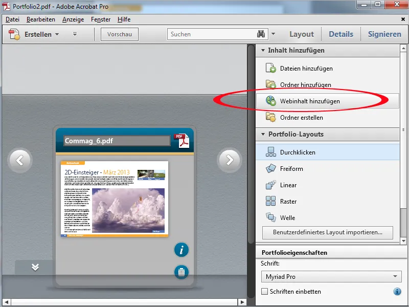 PDF-Portfolios mit Acrobat - Teil 2