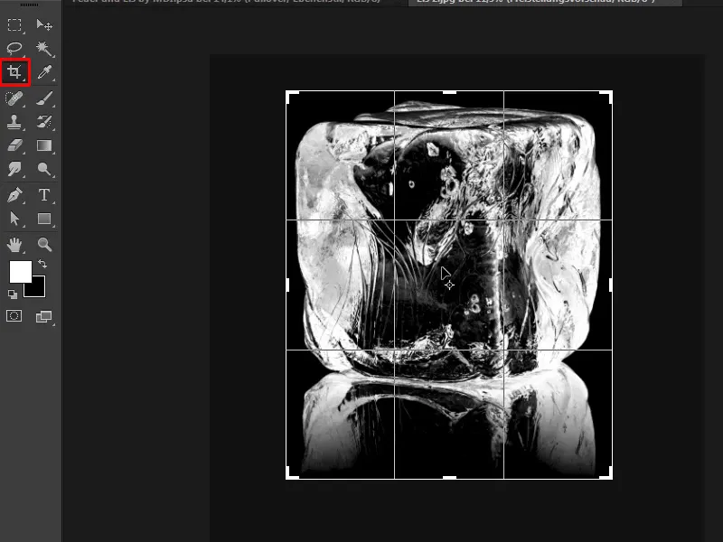 Photoshop-Composing - Feuer und Eis - Teil 10: Weitere Optimierung des frostigen Looks