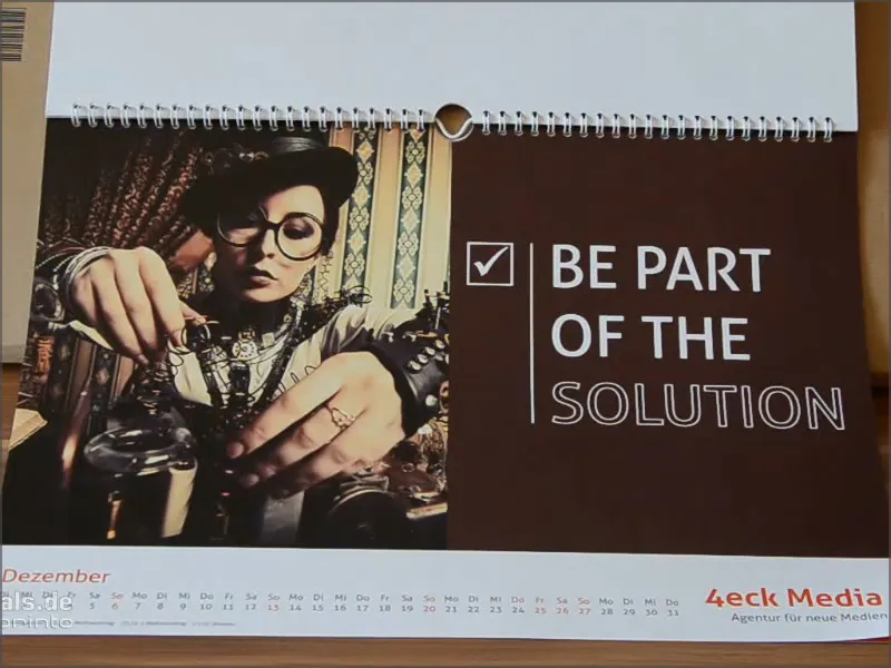 DIN-A3-Wandkalender professionell gestalten und in Druck geben