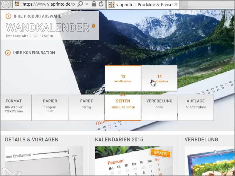 DIN-A3-Wandkalender professionell gestalten und in Druck geben