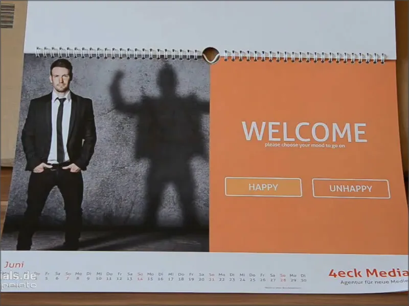 DIN-A3-Wandkalender professionell gestalten und in Druck geben