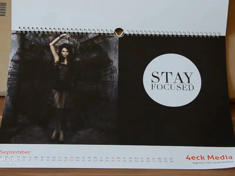DIN-A3-Wandkalender professionell gestalten und in Druck geben
