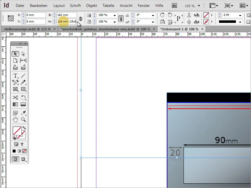 Briefpapier klassisch/modern und verspielt in Adobe InDesign gestalten