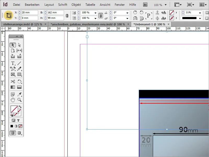 Briefpapier klassisch/modern und verspielt in Adobe InDesign gestalten