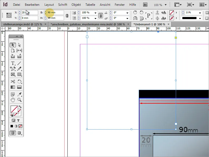 Briefpapier klassisch/modern und verspielt in Adobe InDesign gestalten