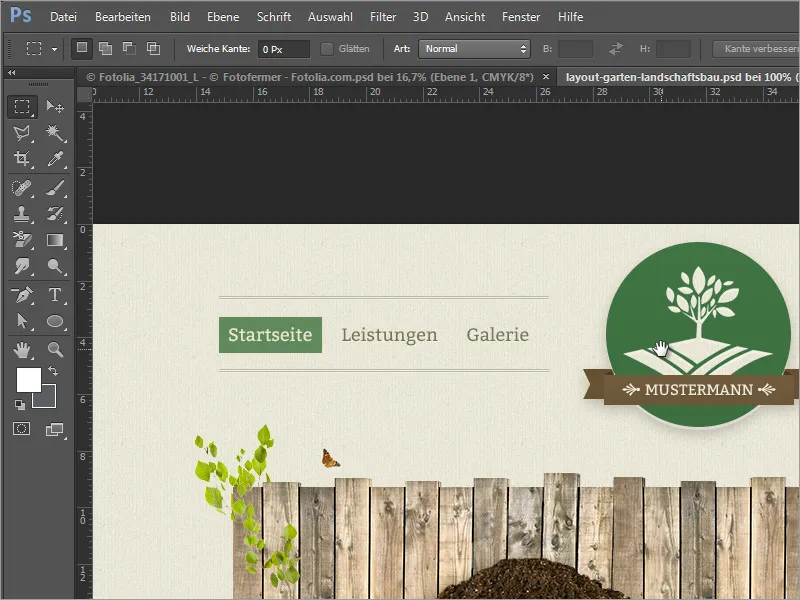 Briefpapier klassisch/modern und verspielt in Adobe InDesign gestalten