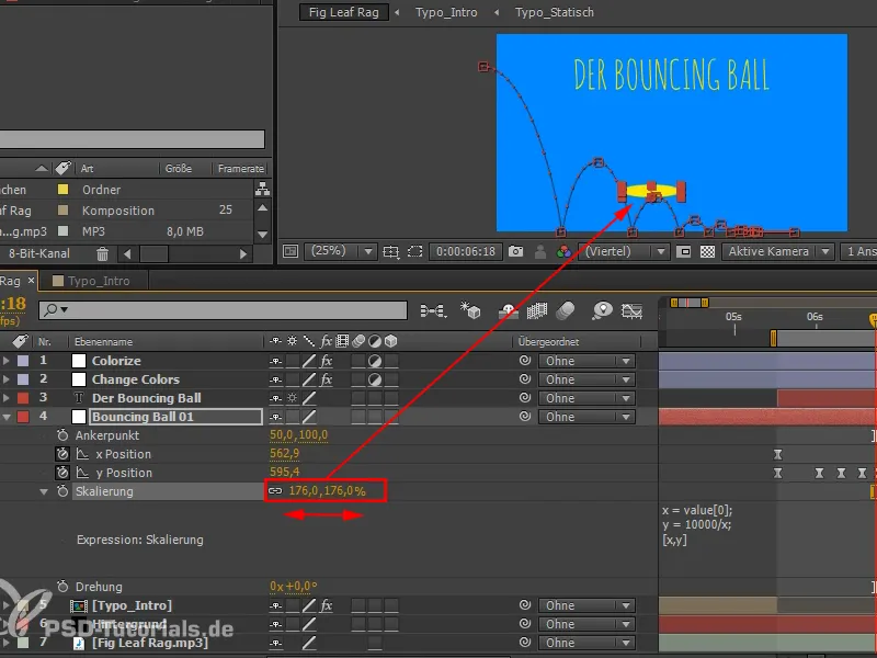 Animation leicht gemacht: Bouncing Ball - Squash and Stretch