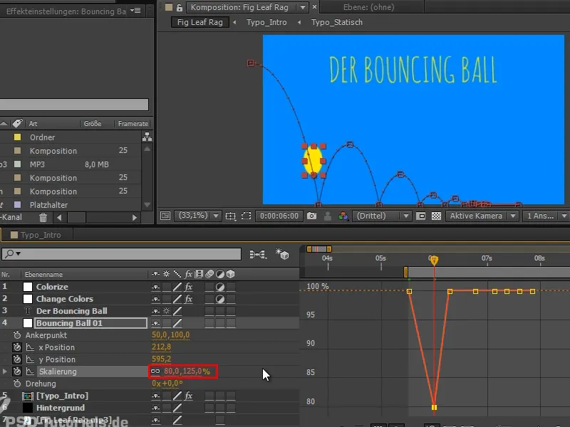 Animation leicht gemacht: Bouncing Ball - Squash and Stretch