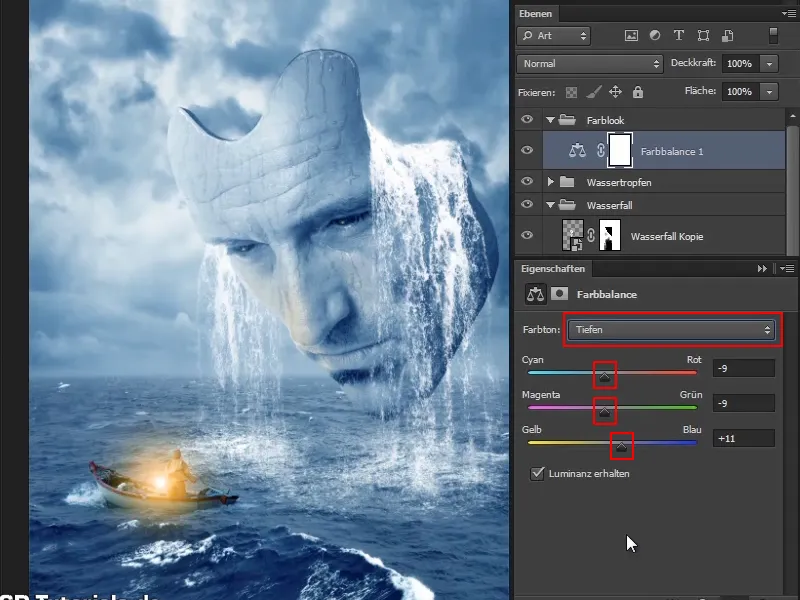 Photoshop-Composing - Das Orakel des Meeres - Teil 12: Der finale Schritt