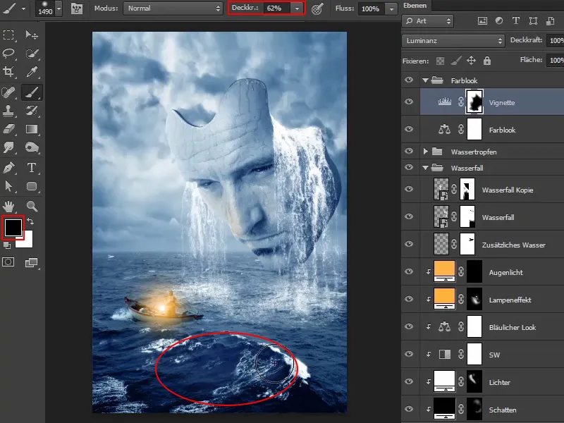 Photoshop-Composing - Das Orakel des Meeres - Teil 12: Der finale Schritt