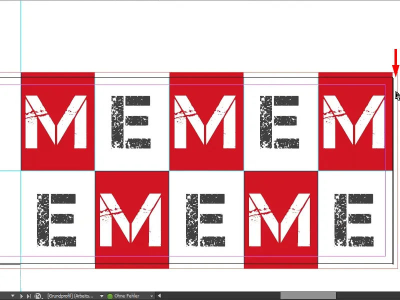 Weihnachtliche Grußkarte an Businesskunden in InDesign