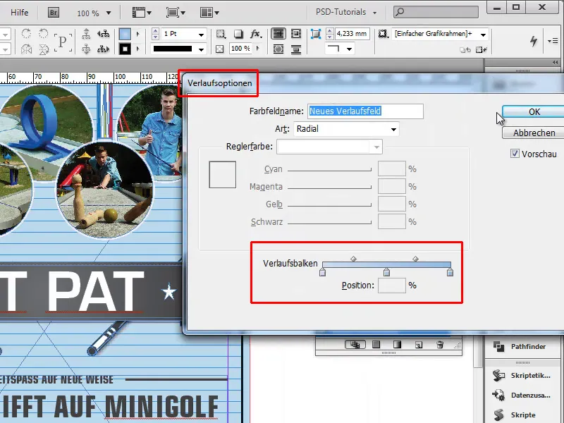 Tipps &amp; Tricks zu Adobe InDesign: Schnell an neue Verläufe kommen