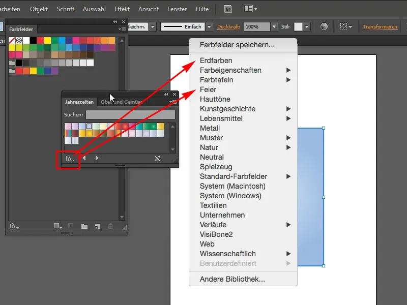 Tipps &amp; Tricks zu Adobe InDesign: Schnell an neue Verläufe kommen