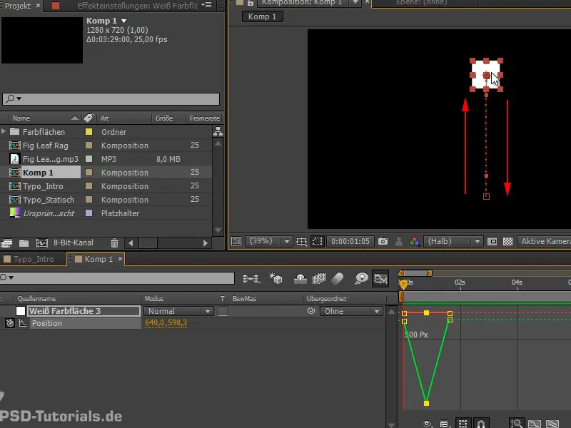 Animation leicht gemacht: Kippender Ball - Überlagerung von Animationen