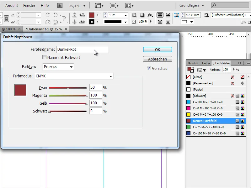 Professionelle Speisekarte in Adobe InDesign gestalten - Teil 1