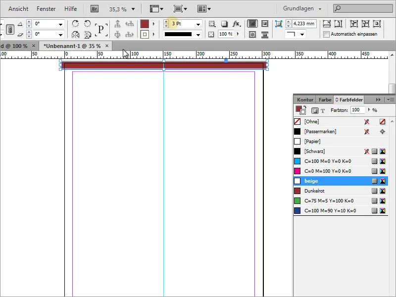 Professionelle Speisekarte in Adobe InDesign gestalten - Teil 1