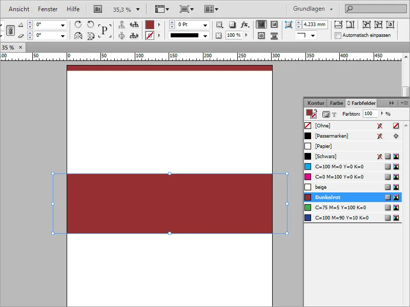 Professionelle Speisekarte in Adobe InDesign gestalten - Teil 1