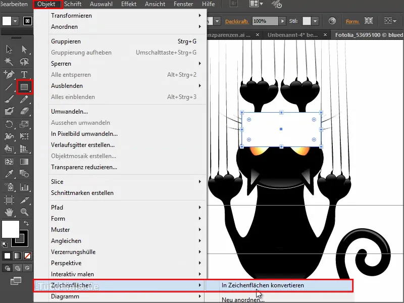 Gekonnt die Zeichenfläche für den Export vorbereiten