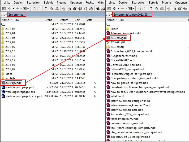Tipps &amp; Tricks zu Adobe InDesign: Verloren gegangene Buchdateien schnell wiederfinden