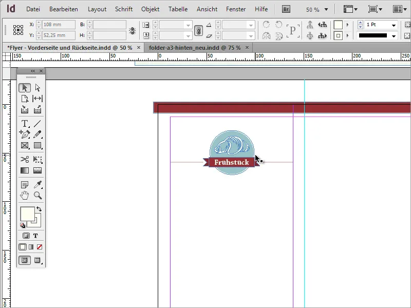 Professionelle Speisekarte in Adobe InDesign gestalten - Teil 4