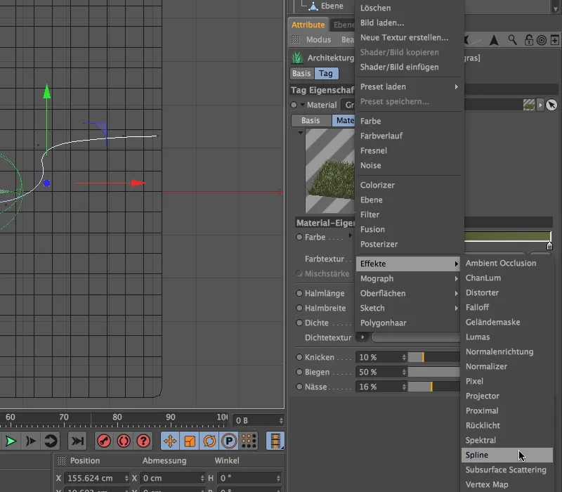 Neu in Release 15 - Grasflächen mit Architekturgras