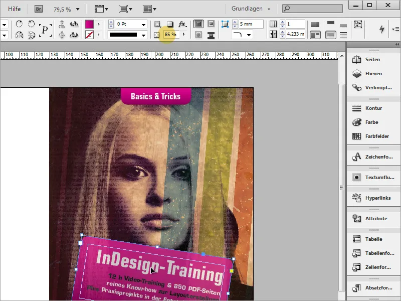 DVD-Cover und DVD-Label gestalten - Teil 2: Fertigstellung des Covers