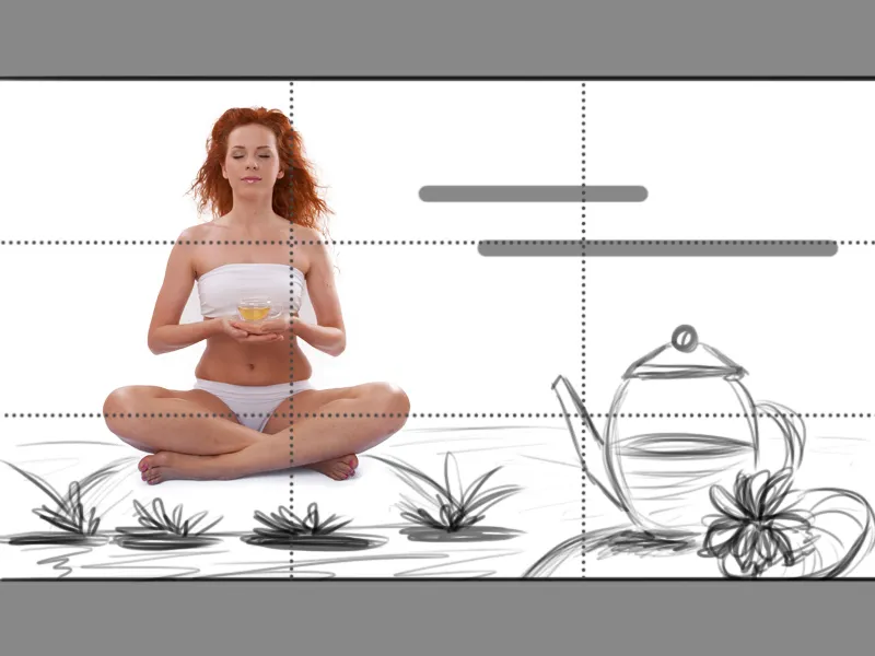 Werbeplakat Lotus Tea - Teil 01 - Ideenfindung