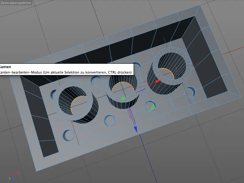 Neu in Release 15 - Modelling mit dem neuen Bevel-Werkzeug